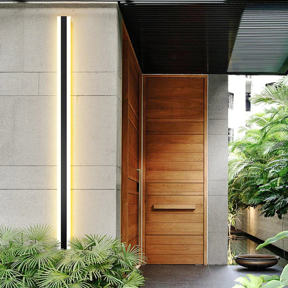 Havenly Long Outdoor Wall Strip Light - OpalDwell