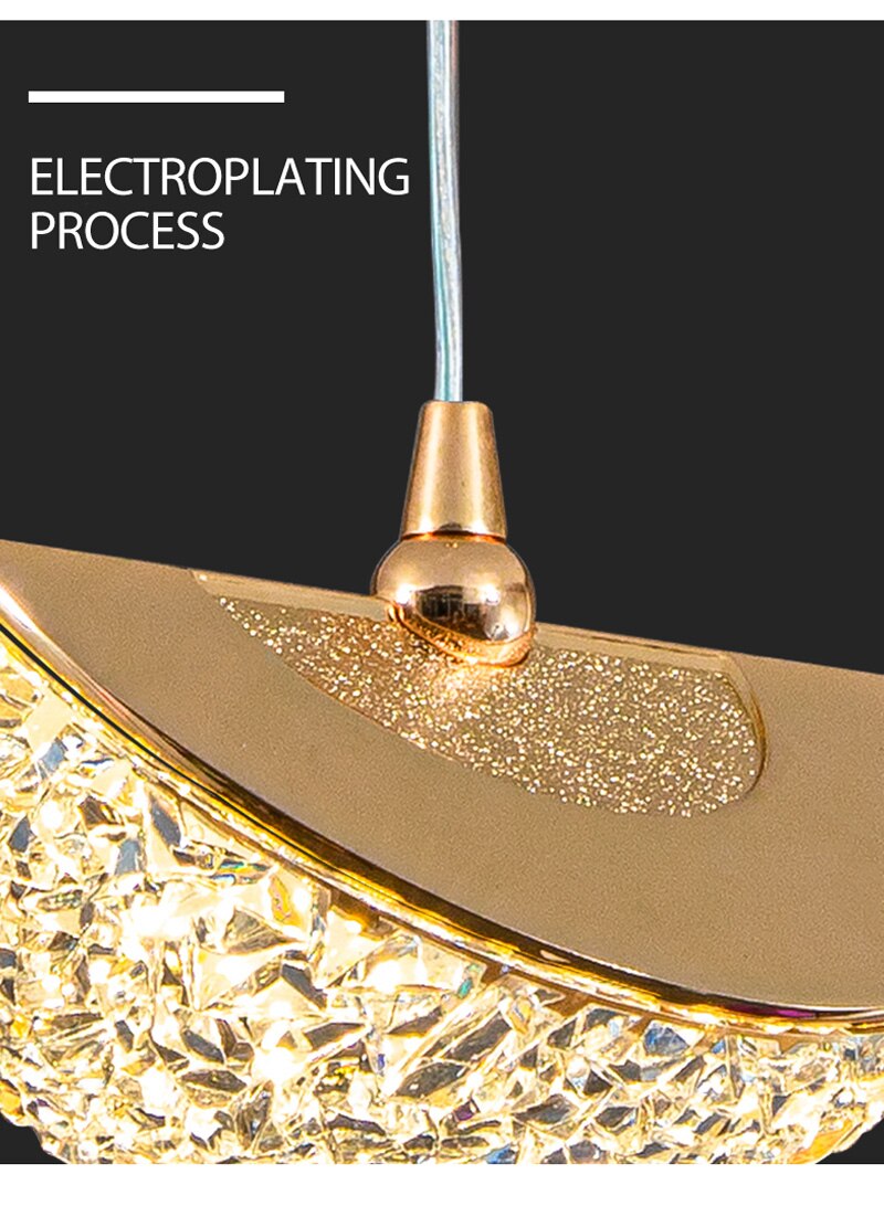 Aurelia Nordic 3-Style LED Pendant Light with Warm Glow - OpalDwell