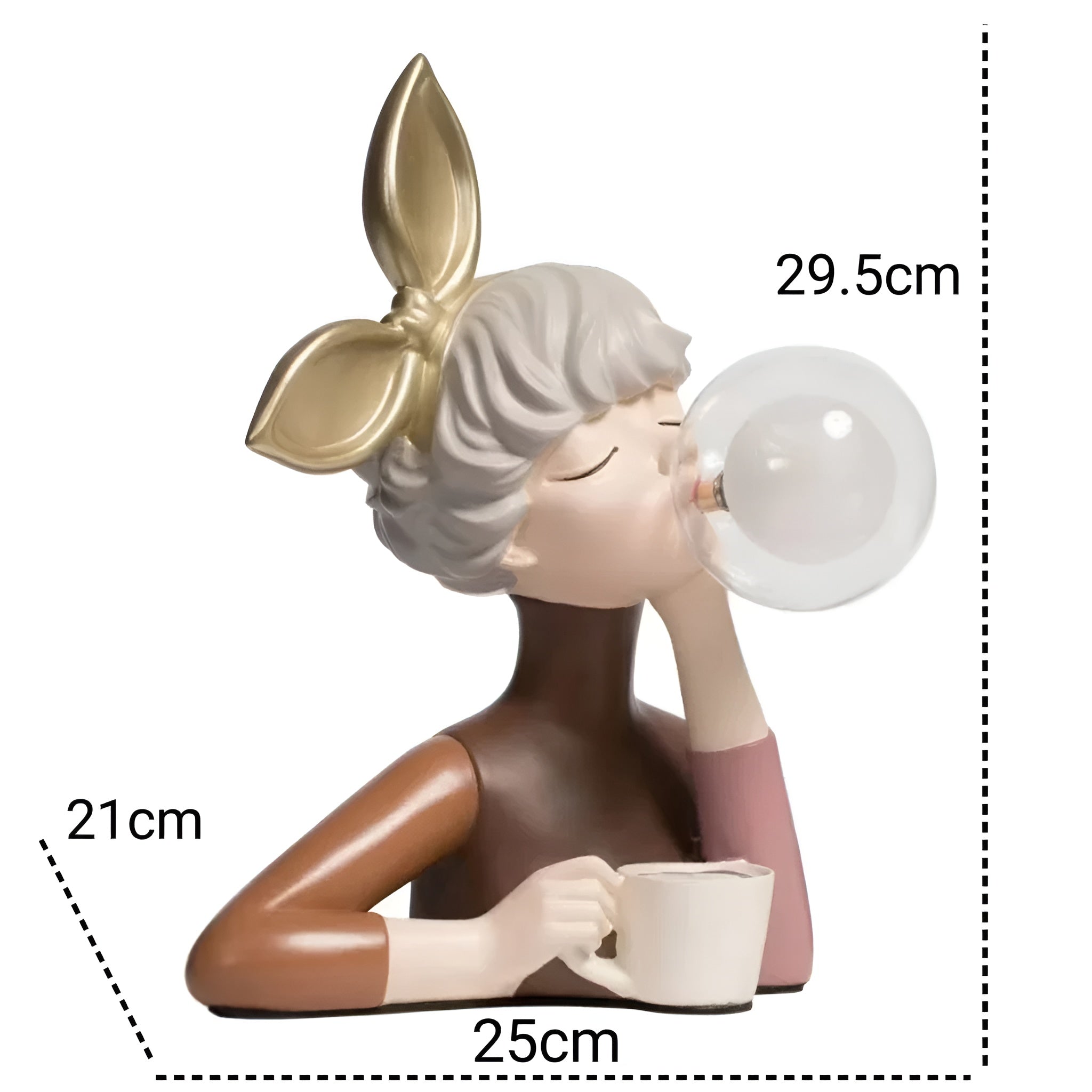 LumaSprite Cartoon Bubble Lamp Nightlight Statue For Kids - OpalDwell