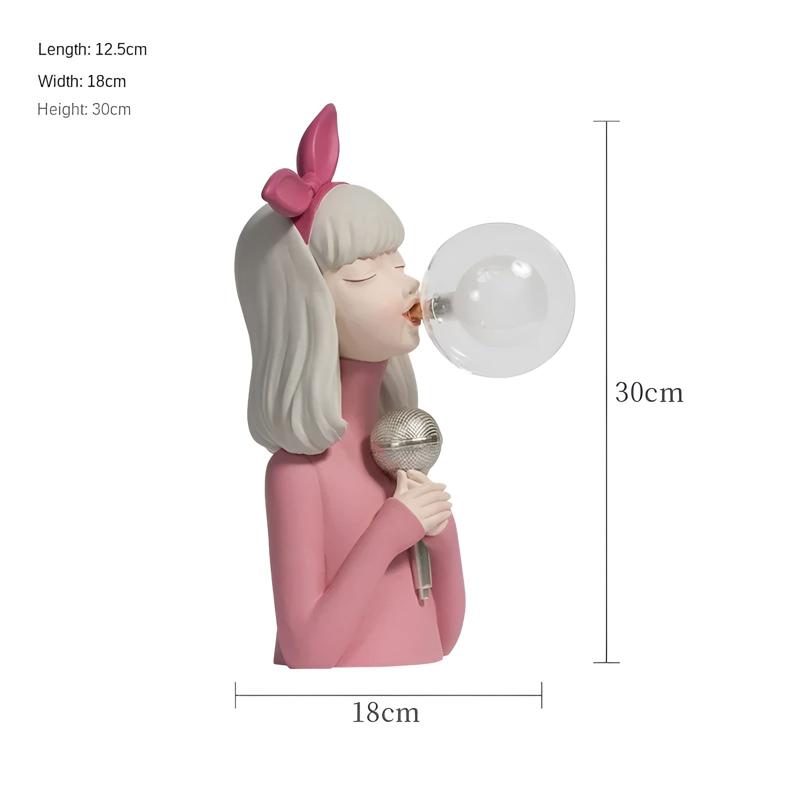 LumaSprite Cartoon Bubble Lamp Nightlight Statue For Kids - OpalDwell