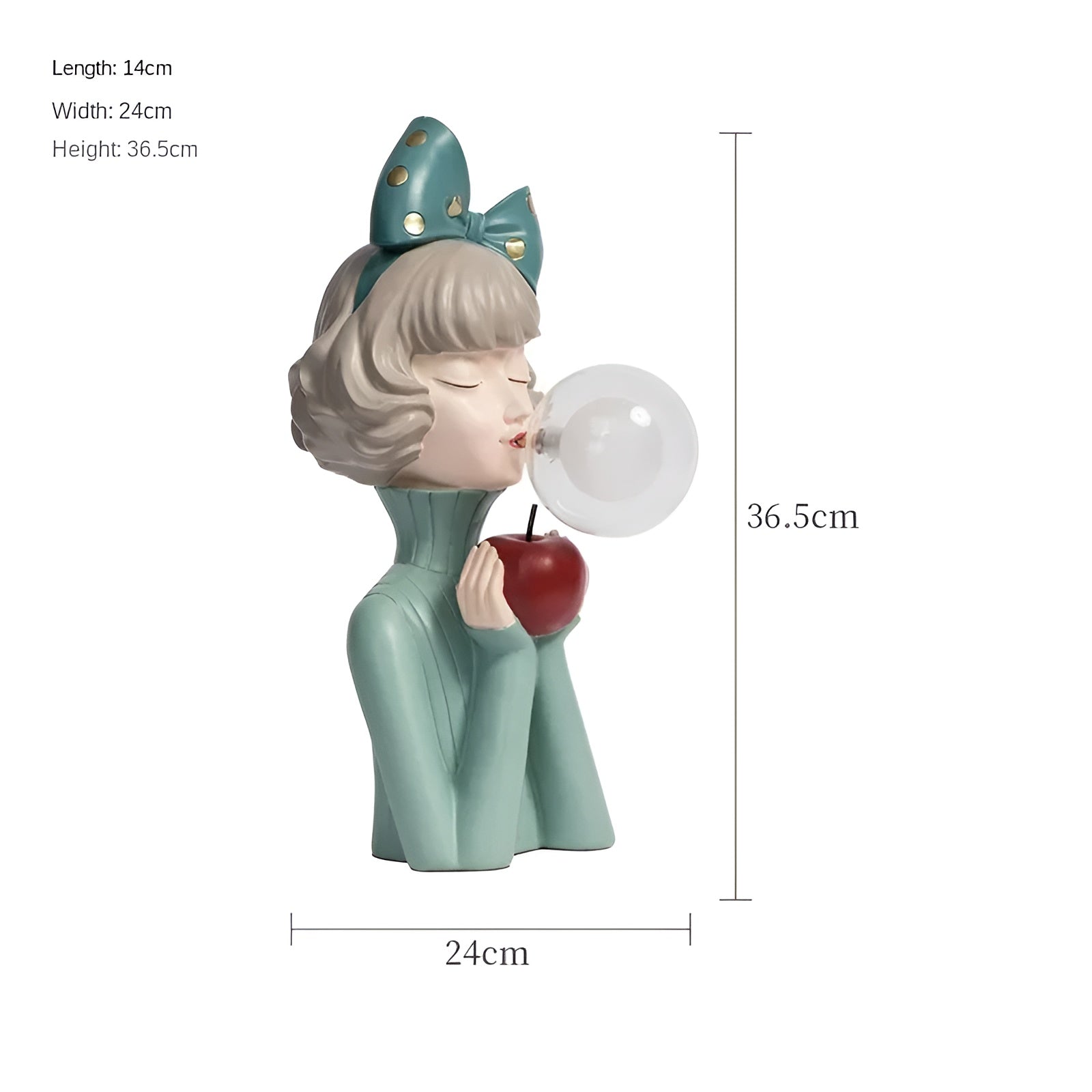LumaSprite Cartoon Bubble Lamp Nightlight Statue For Kids - OpalDwell