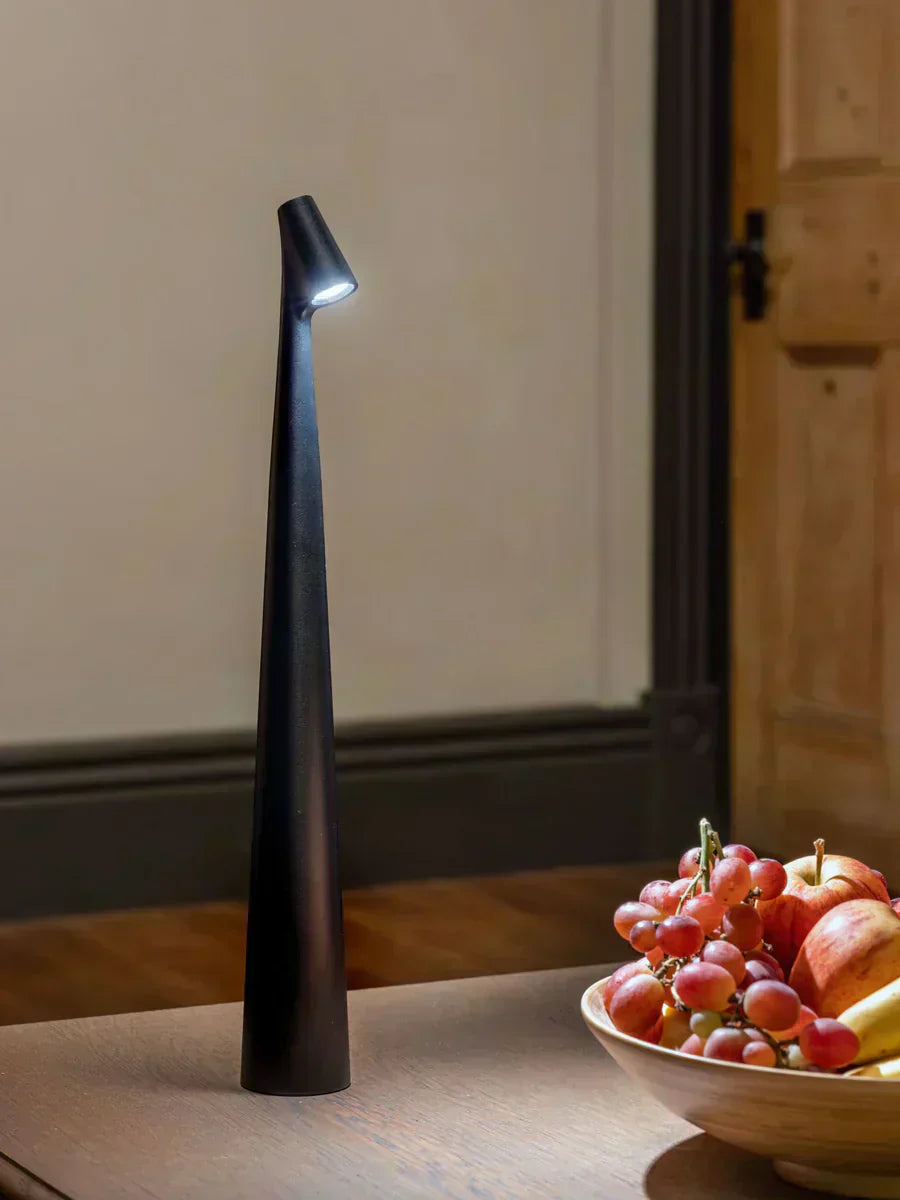 LumaNord Wireless LED Table Lamp for Reading and Dining Rooms with Soft Ambience - OpalDwell