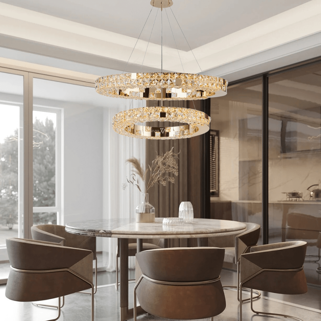 Liora Ring Chandelier - OpalDwell