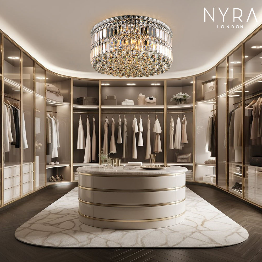 Chandeliers in Jade Crystal - OpalDwell