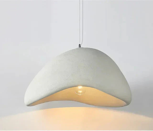 Cavelle Cement Designer Lamp With Modern Geometric Accent - OpalDwell