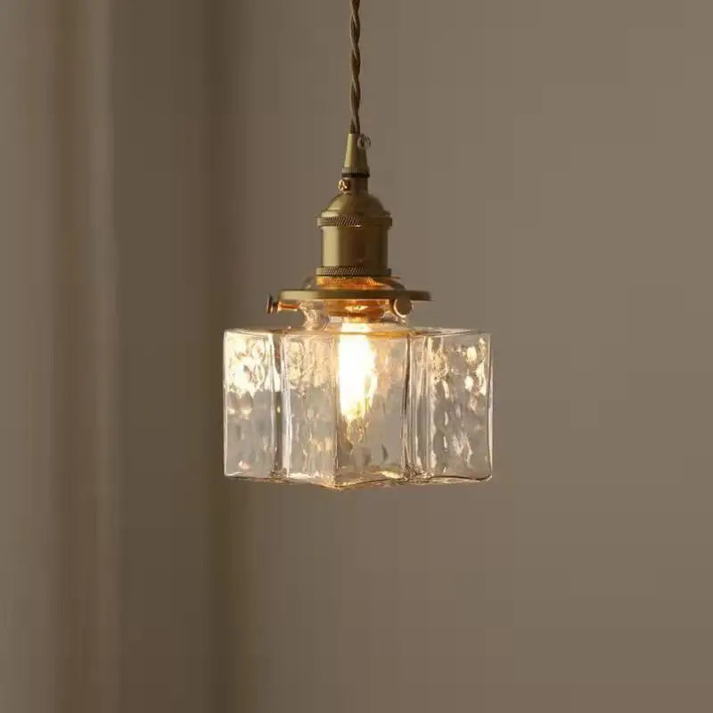 Aurora Vintage Glass Pendant Light For Dining Rooms - OpalDwell