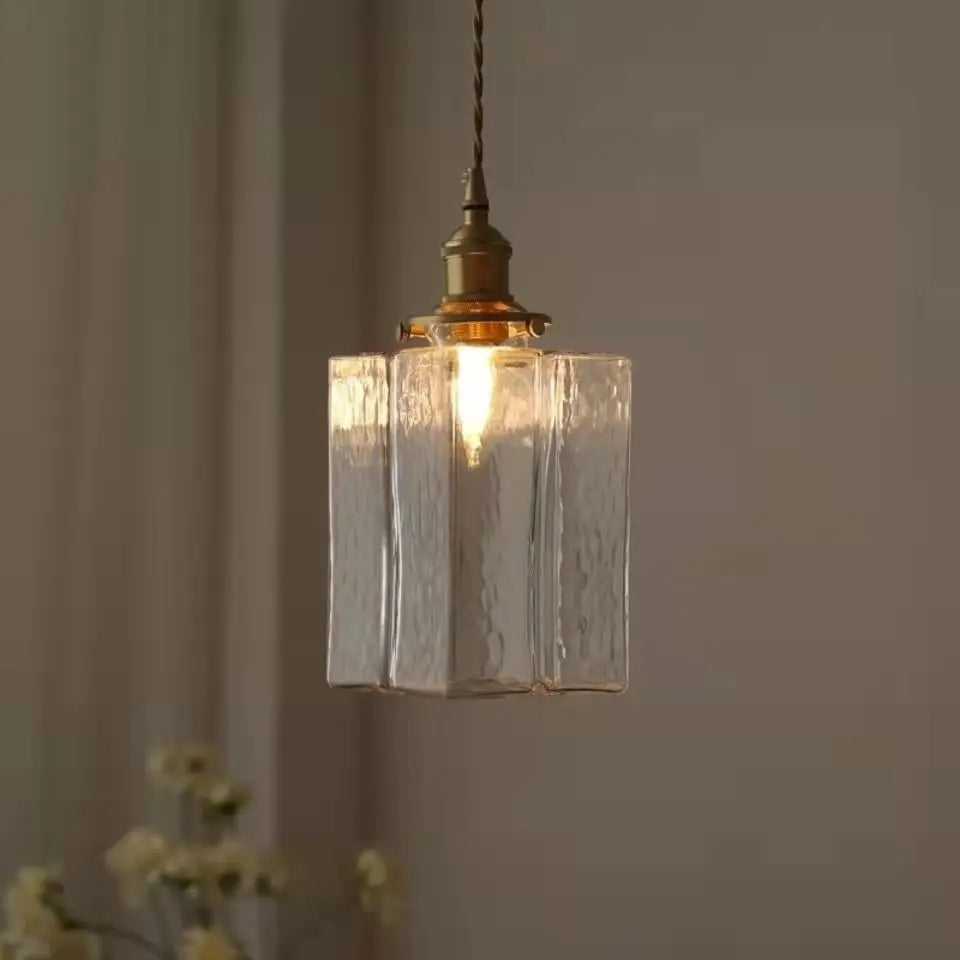 Aurora Vintage Glass Pendant Light For Dining Rooms - OpalDwell