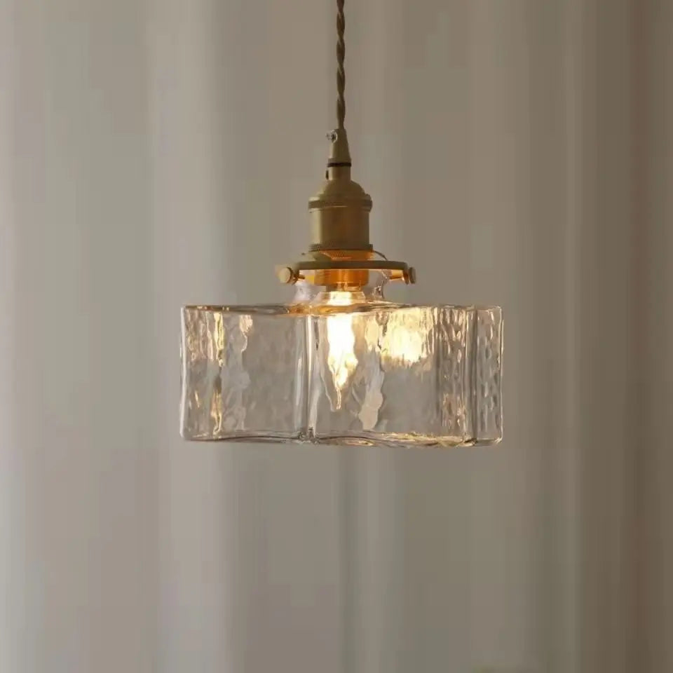 Aurora Vintage Glass Pendant Light For Dining Rooms - OpalDwell