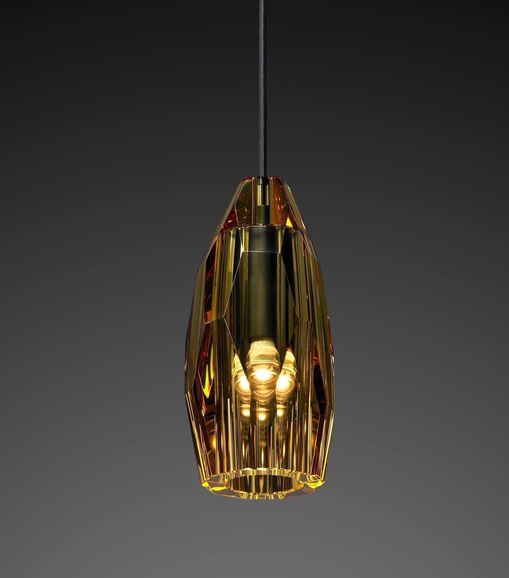Asterra Premium Full Copper K9 Crystal LED Pendant Lights - OpalDwell