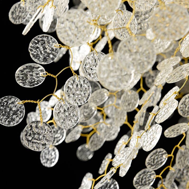Luxury Crystal Pendant Chandelier For Modern Living Room Lighting OpalDwell