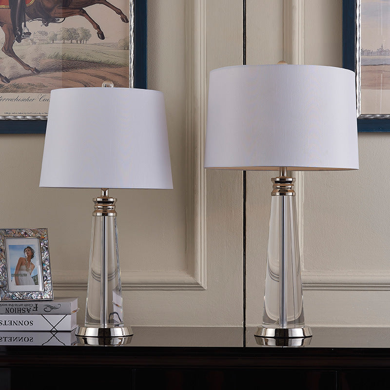 Modern Crystal Table Lamp for Bedroom and Living Room - OpalDwell
