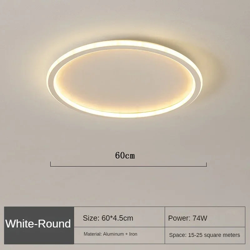 SkagaNova Nordic Dimmable Led Ceiling Light In Warm White OpalDwell