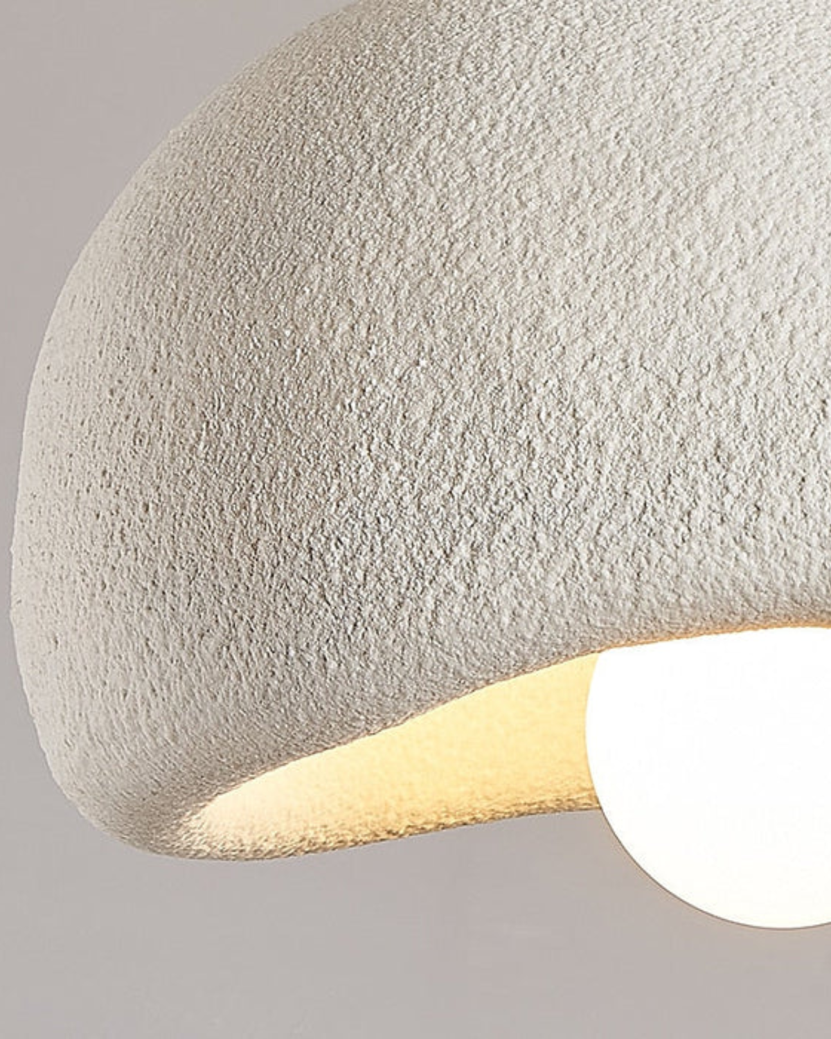 Domeform Pendant Light Modern Sculptural Ceiling Fixture - OpalDwell