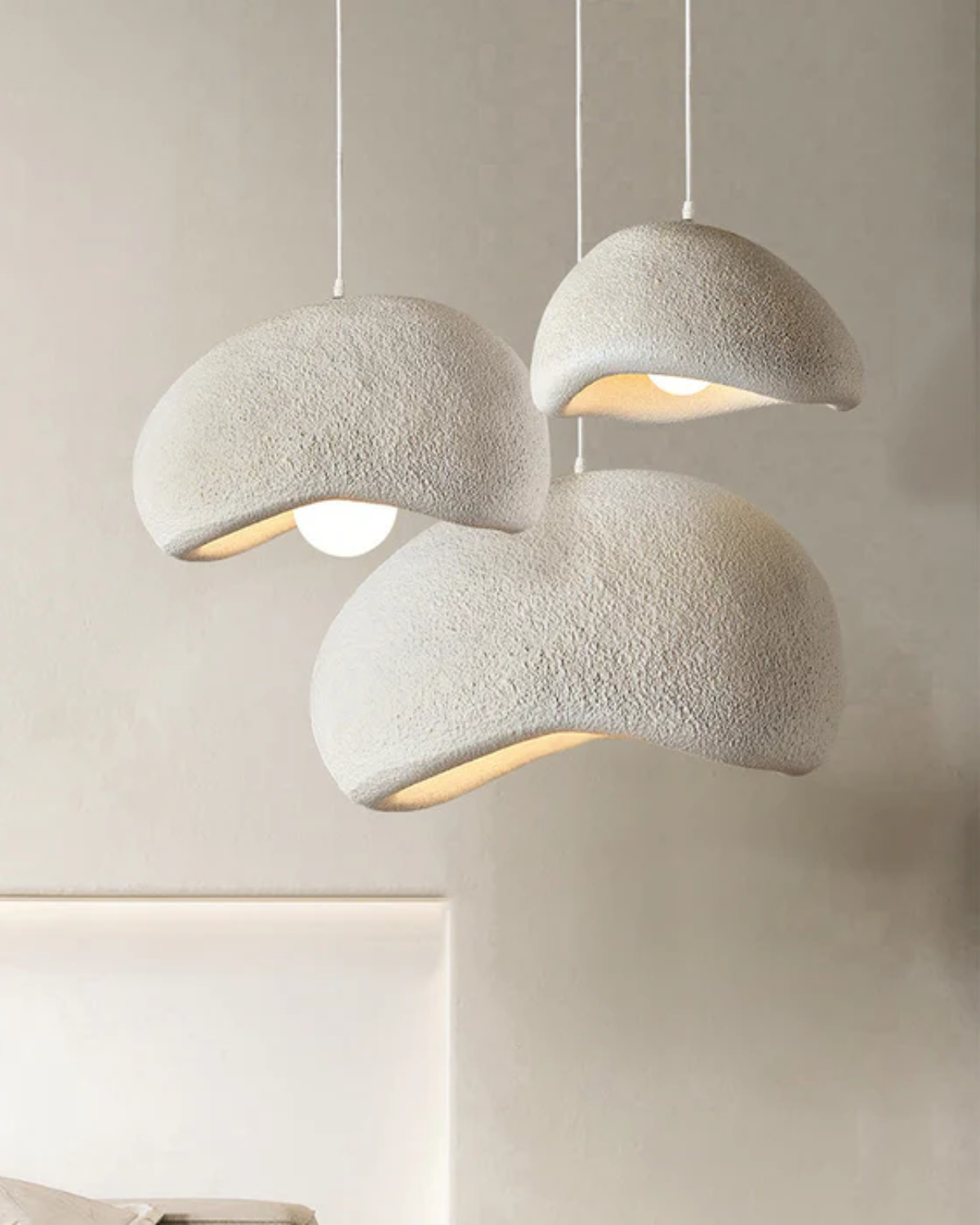 Domeform Pendant Light Modern Sculptural Ceiling Fixture - OpalDwell