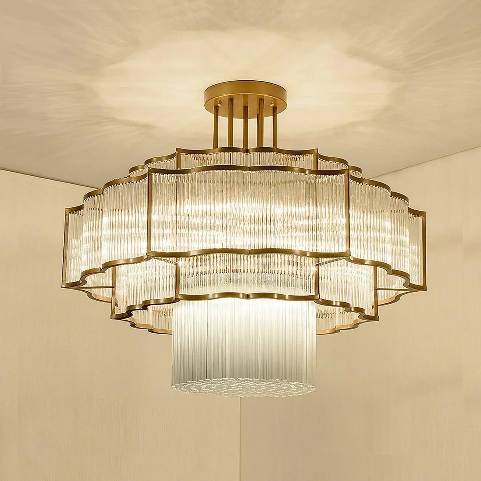 Mirova | Tiered Pendant Light - OpalDwell