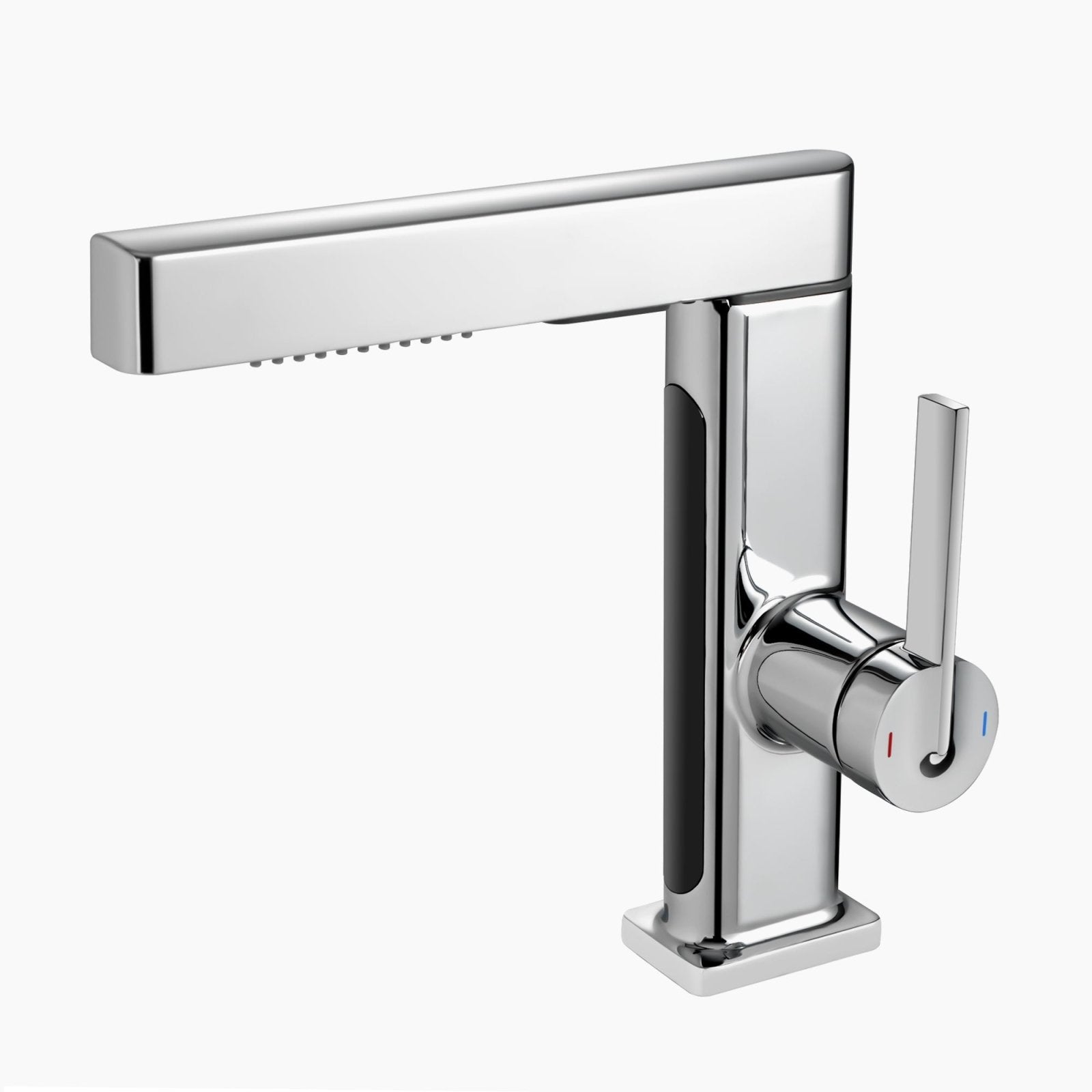 Alyra Single-Hole Pull-Out Faucet With Temperature Readout | OpalDwell OpalDwell