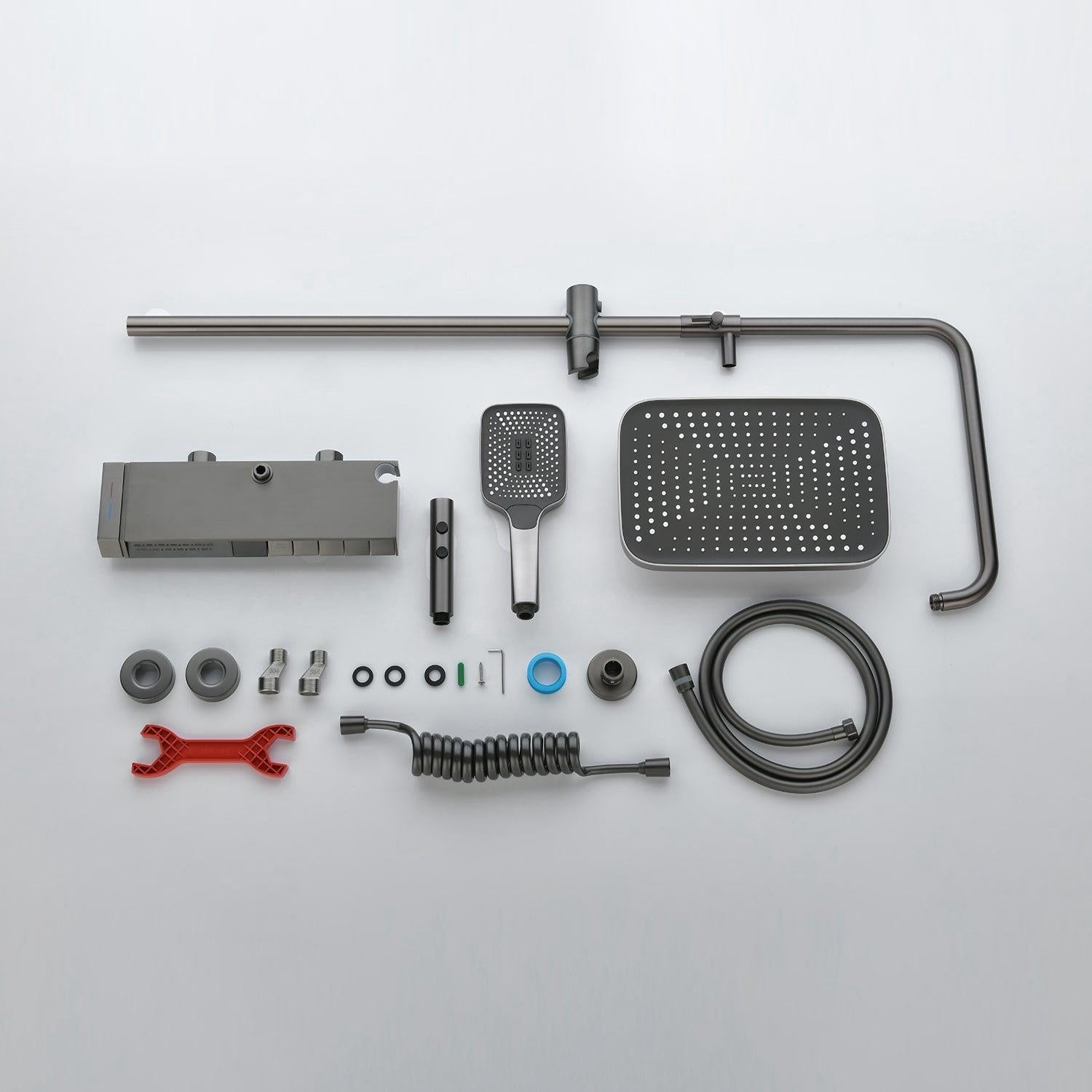 AquaSense Smart Bathroom Shower Systems with Digital Temperature Display | OpalDwell OpalDwell