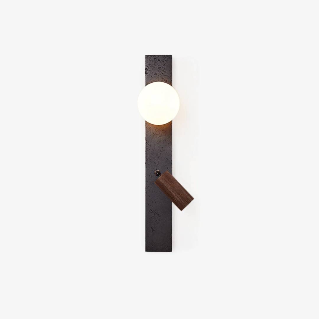 Modern Adjustable Wall Lamp With Rotating Decorative Light - OpalDwell