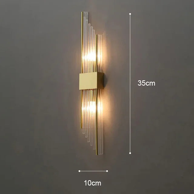 Aurelle Valen Regal Wall Light Luxury Indoor Sconce - OpalDwell