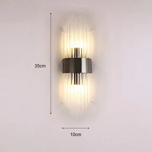 Aurelle Valen Regal Wall Light Luxury Indoor Sconce - OpalDwell