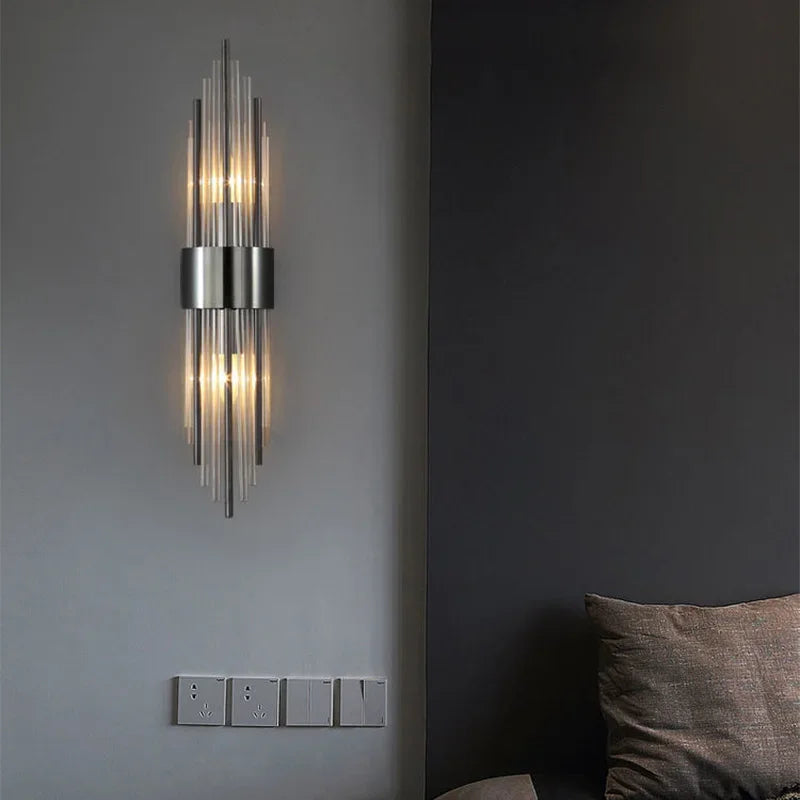 Aurelle Valen Regal Wall Light Luxury Indoor Sconce - OpalDwell