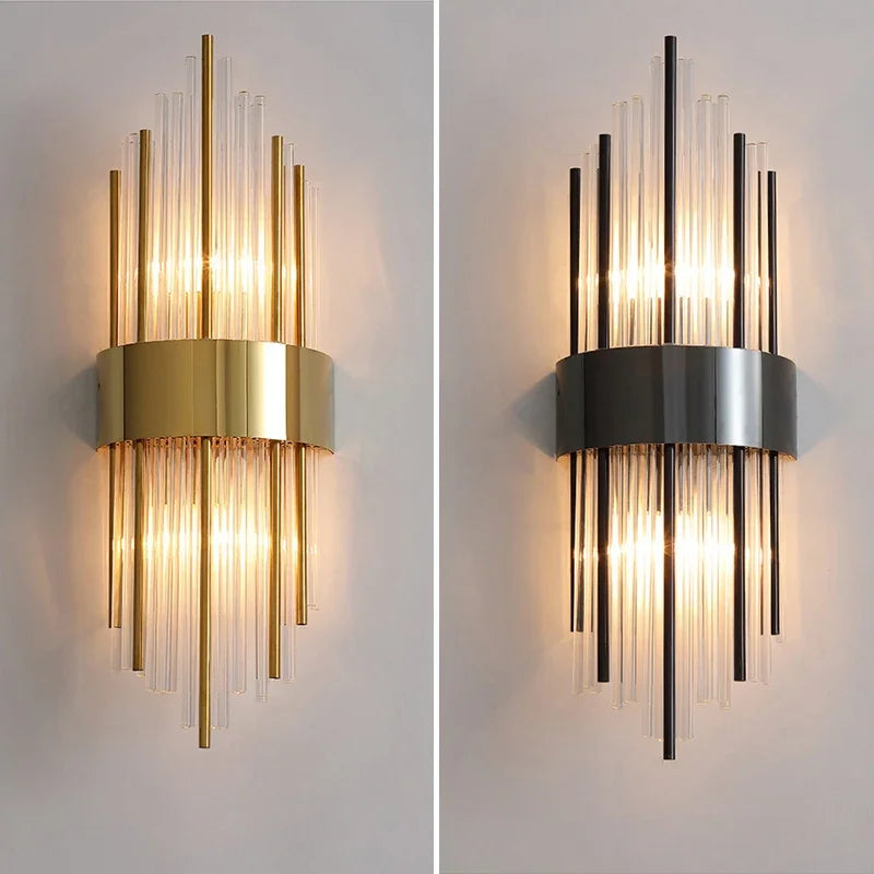 Aurelle Valen Regal Wall Light Luxury Indoor Sconce - OpalDwell