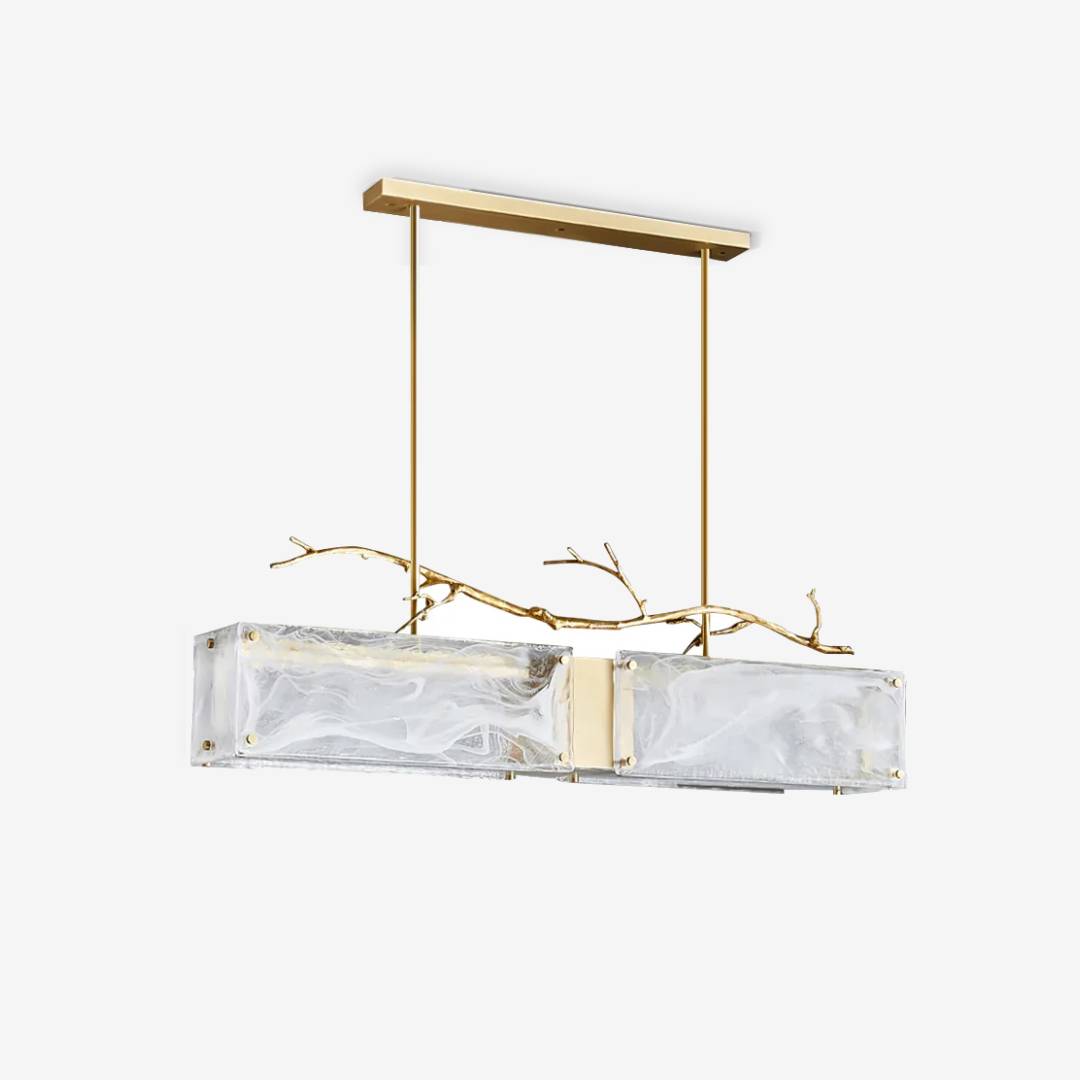 Aurora Glass Chandelier For Modern Ambient Lighting In Contemporary Spaces OpalDwell