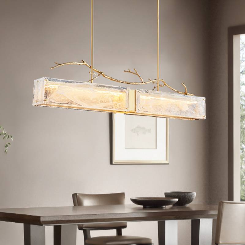 Aurora Glass Chandelier For Modern Ambient Lighting In Contemporary Spaces OpalDwell