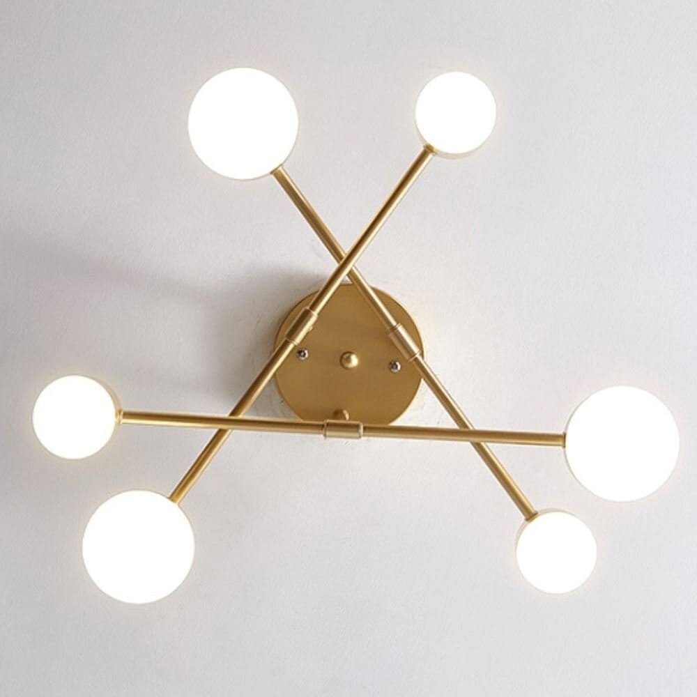 Aurelia Modern Elegant Round LED Dining Room Chandelier Light OpalDwell