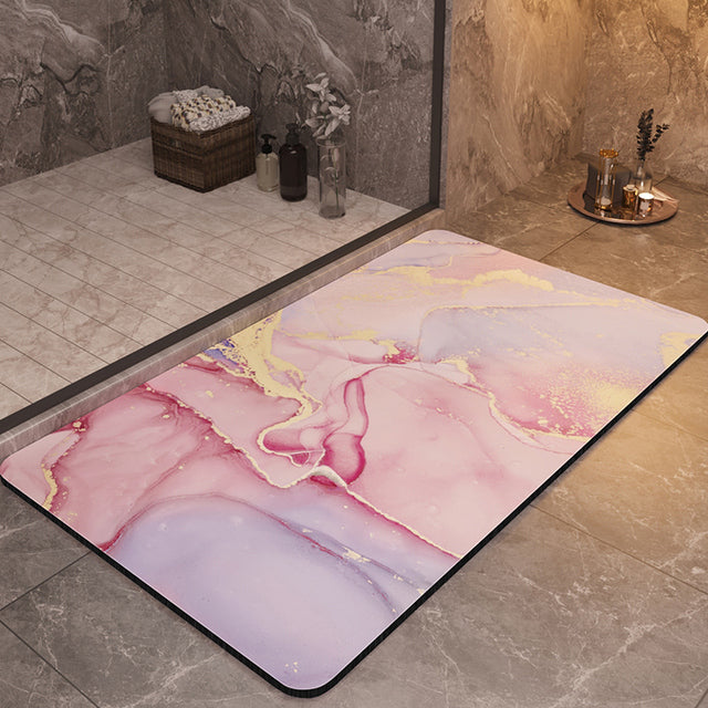 Stonewell Bathroom Mat | OpalDwell OpalDwell