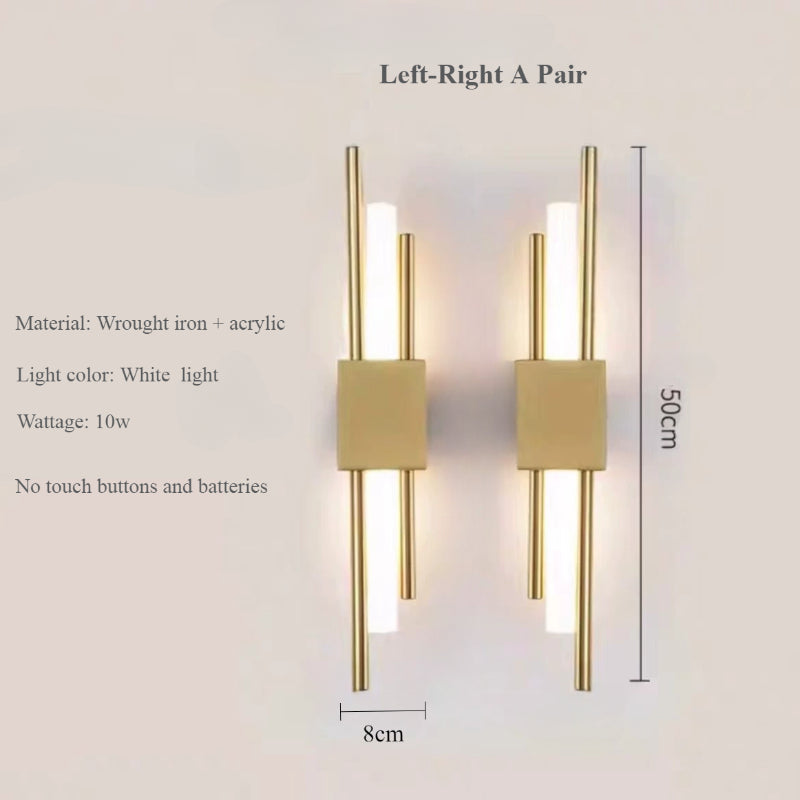AstraBeam Rechargeable Wireless LED Wall Sconce - OpalDwell
