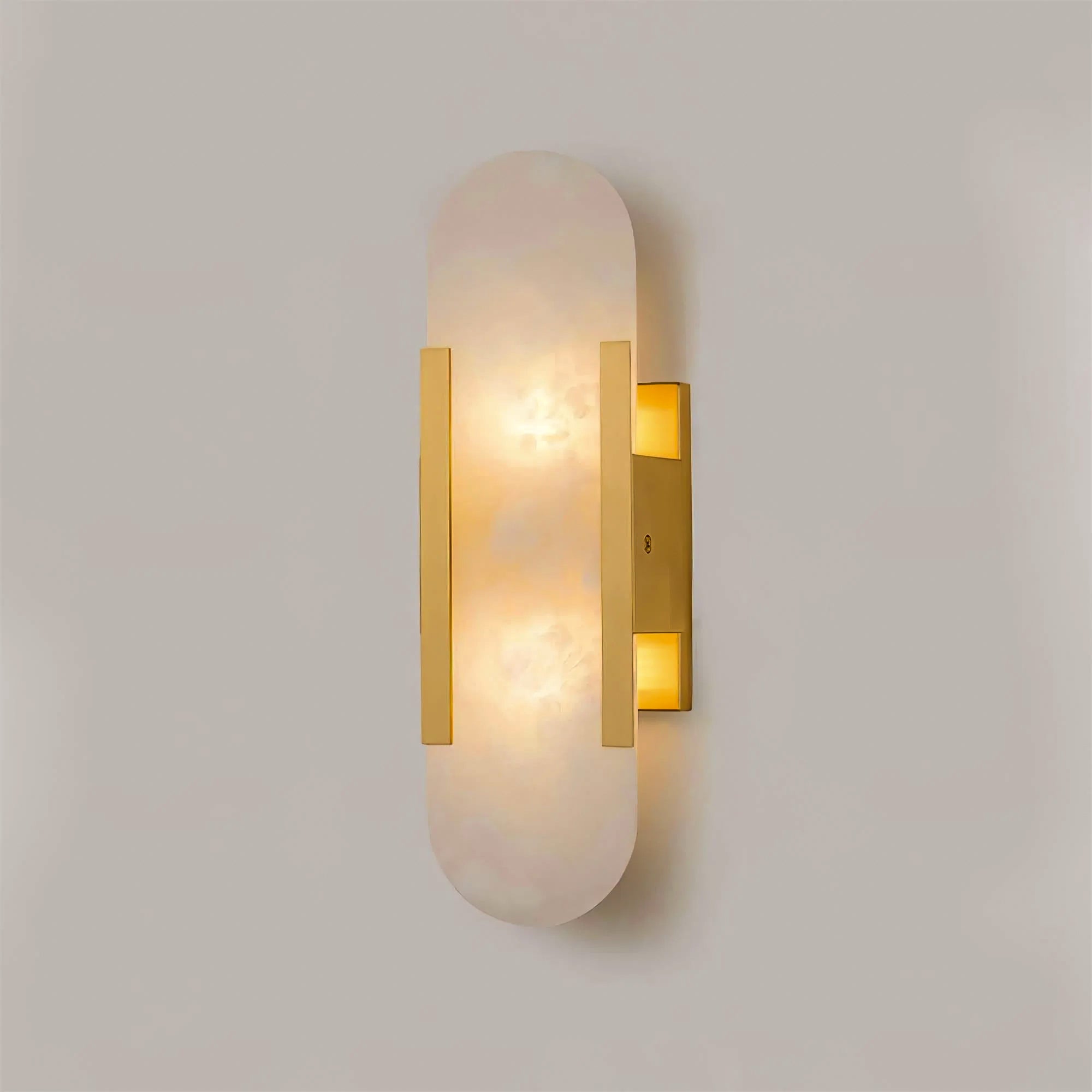 Lunara | Luxury Alabaster Wall Lamp with Warm Glow - OpalDwell