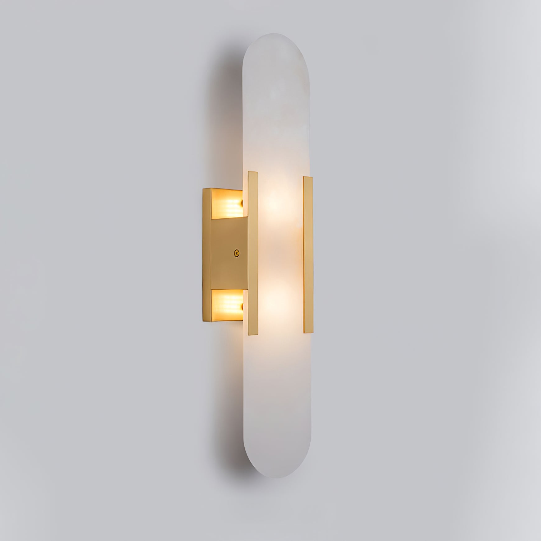 Lunara | Luxury Alabaster Wall Lamp with Warm Glow - OpalDwell