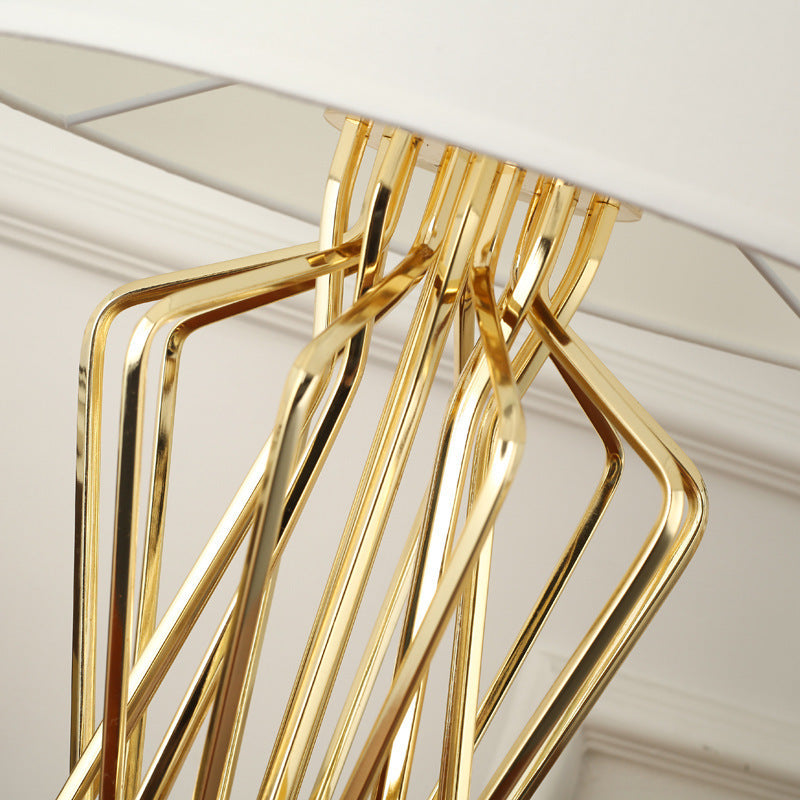 Gold Luxury Table Lamp For Modern Bedside And Living Room Lighting - OpalDwell