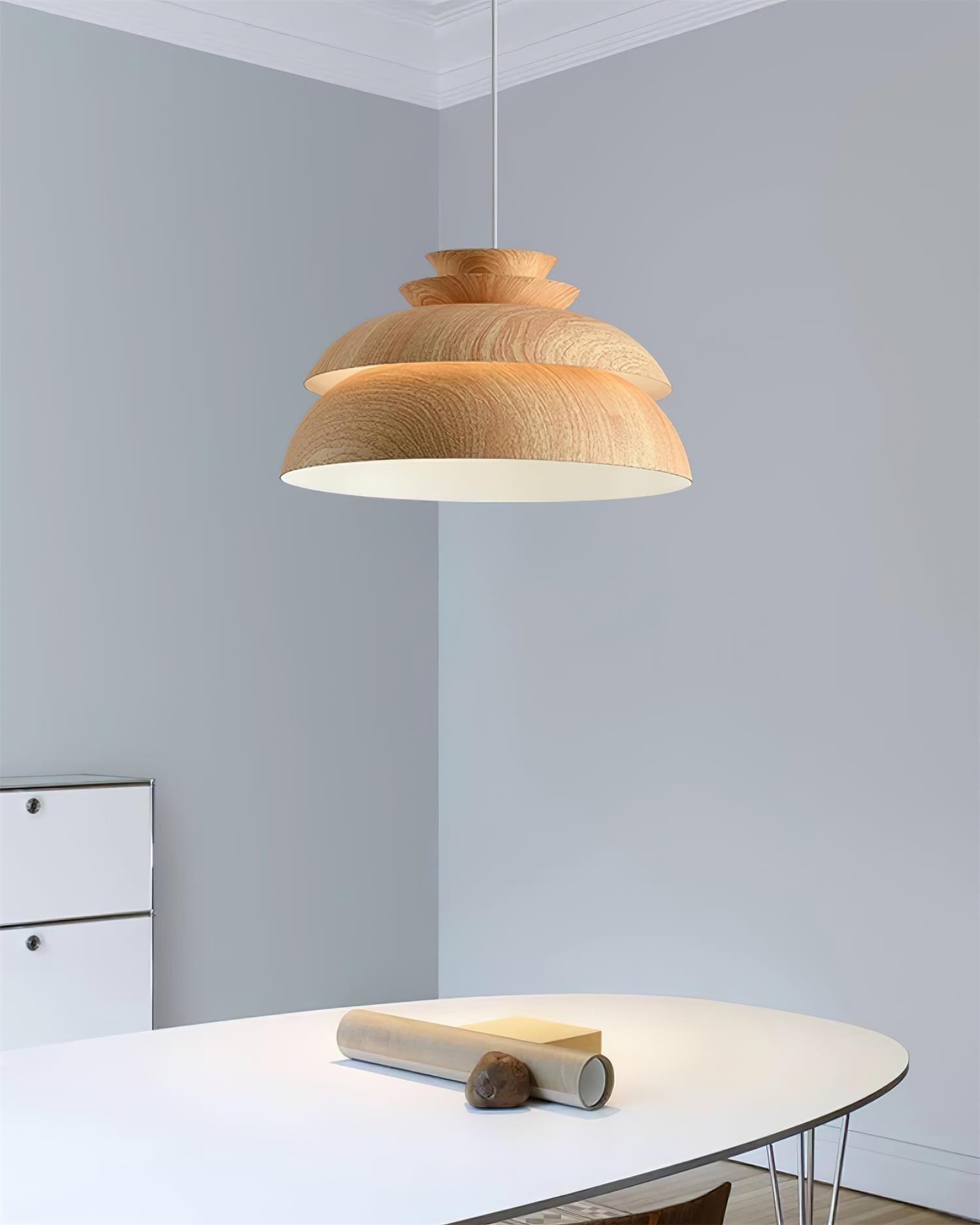 VerdantGlow Hanging Lamp for Warm Ambient Home Lighting - OpalDwell