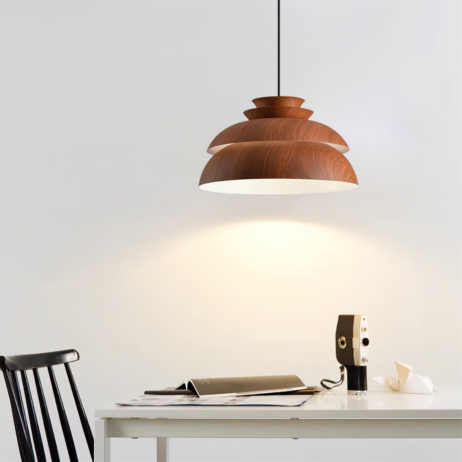 VerdantGlow Hanging Lamp for Warm Ambient Home Lighting - OpalDwell