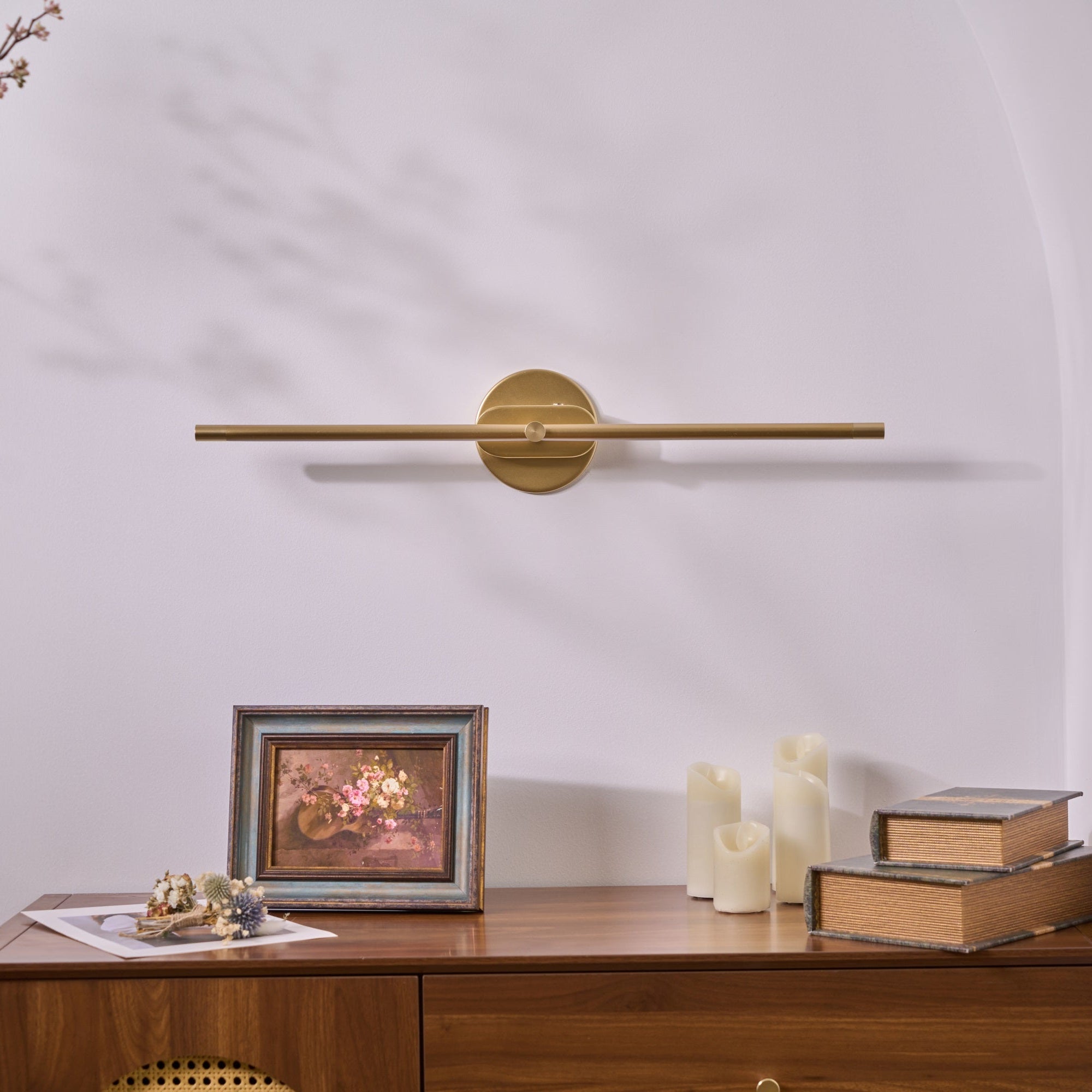 AstraLume | Minimalist Linear Rechargeable Wall Lamp - OpalDwell