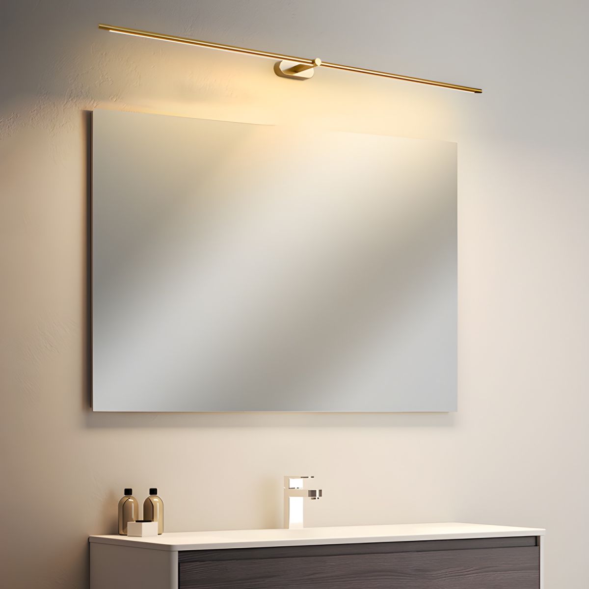 AstraLume | Minimalist Linear Rechargeable Wall Lamp - OpalDwell