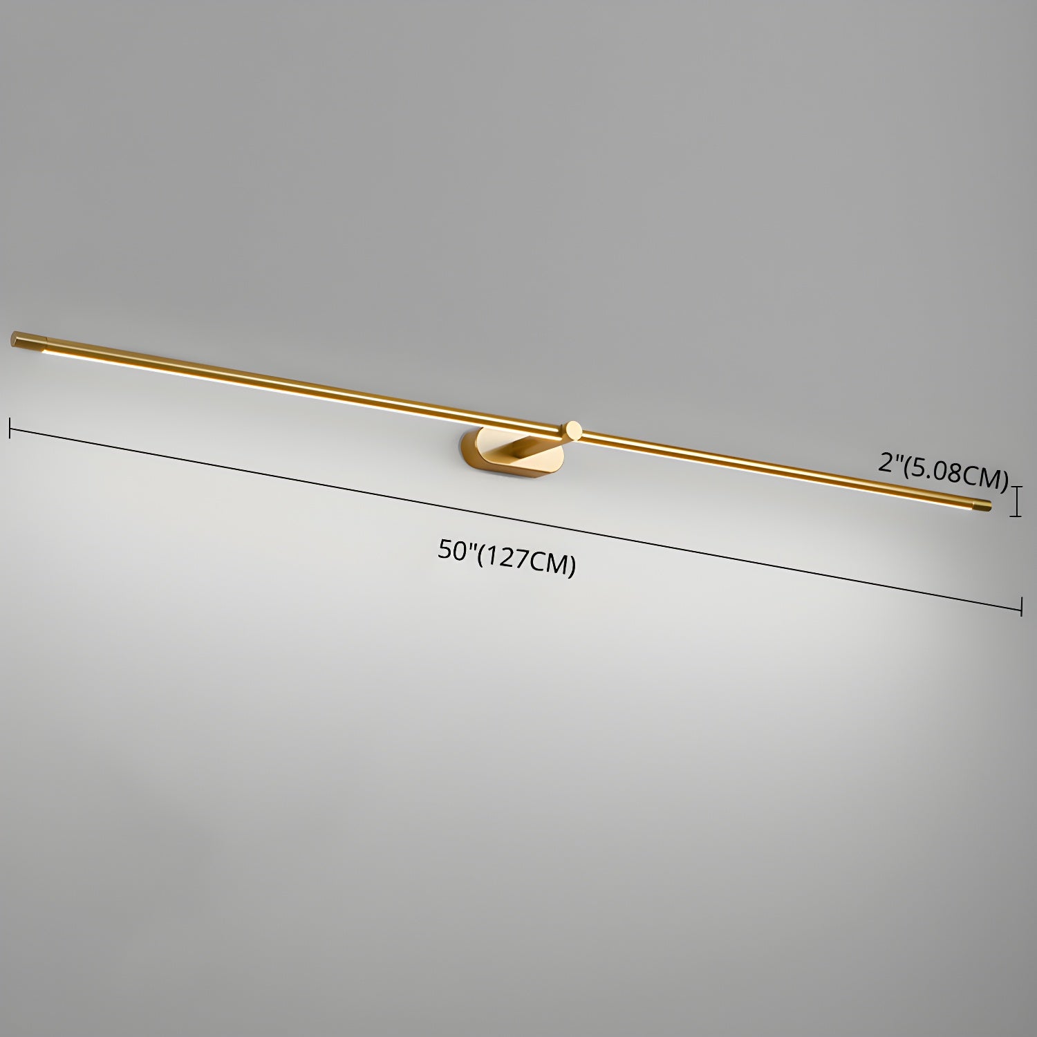 AstraLume | Minimalist Linear Rechargeable Wall Lamp - OpalDwell
