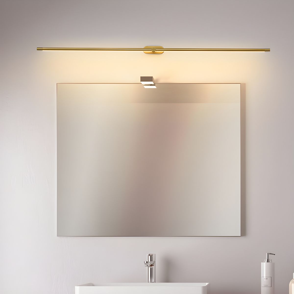 AstraLume | Minimalist Linear Rechargeable Wall Lamp - OpalDwell