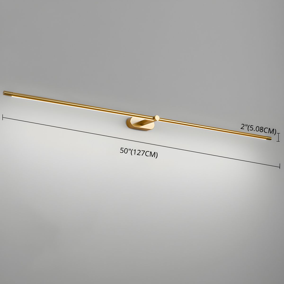 AstraLume | Minimalist Linear Rechargeable Wall Lamp - OpalDwell