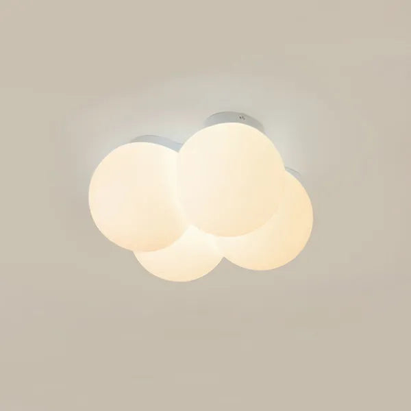 NimbusCloud LED Ceiling Light with Cloud-Inspired Design for Living Rooms - OpalDwell
