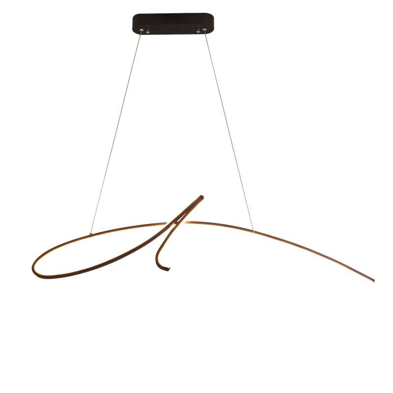 CirroNova | Modern Strip Pendant Light For Living Room - OpalDwell