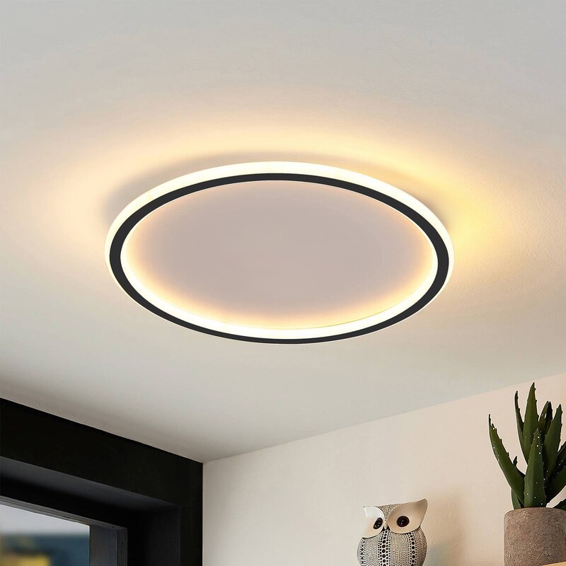 CirroNova UltraThin Circular LED Ceiling Light Minimal Flush Mount - OpalDwell