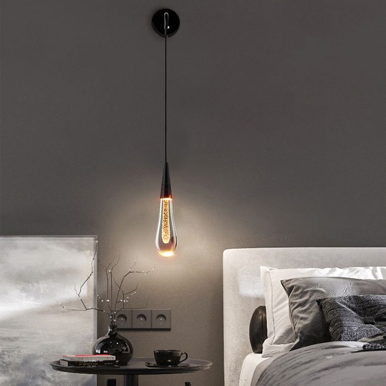 Astra Teardrop Pendant Light Modern LED Ambient Glow - OpalDwell