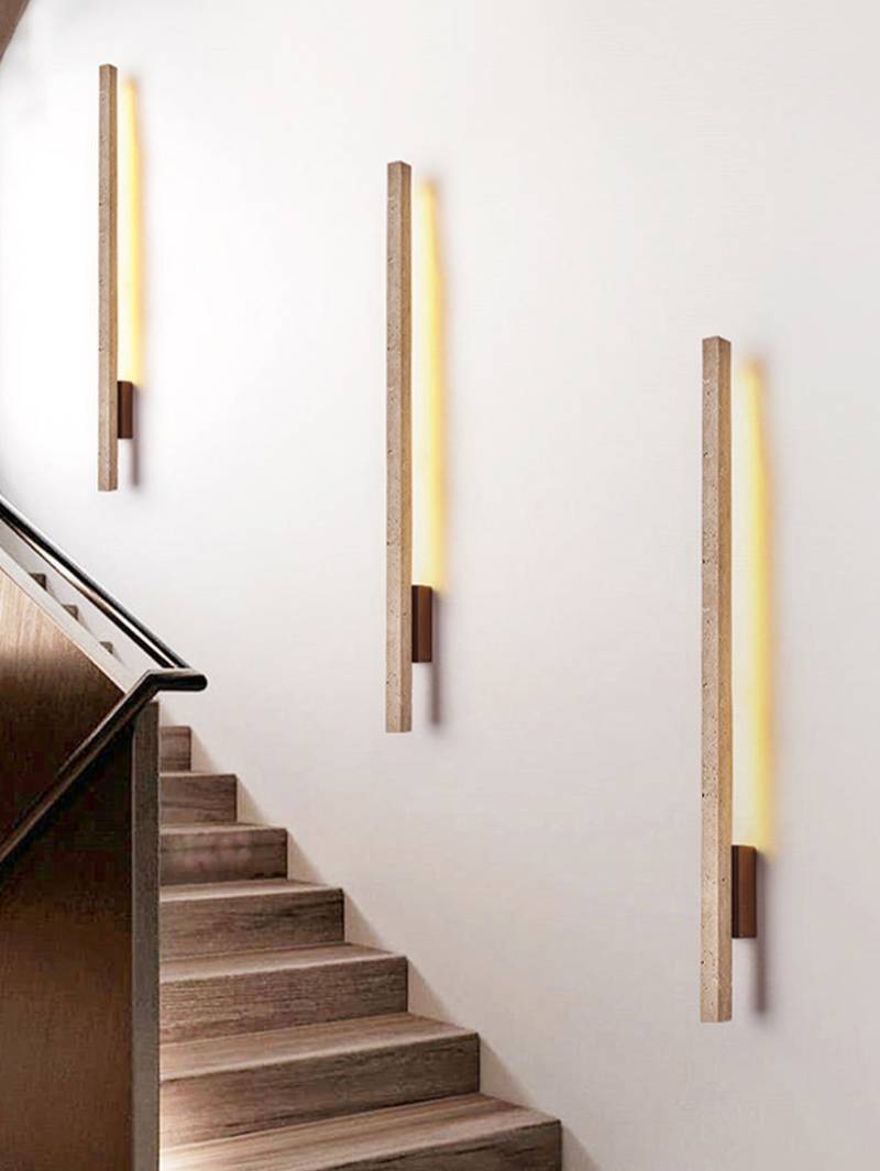 Contemporary Linear Wall Light With LED Decorative Wall Lamp - OpalDwell