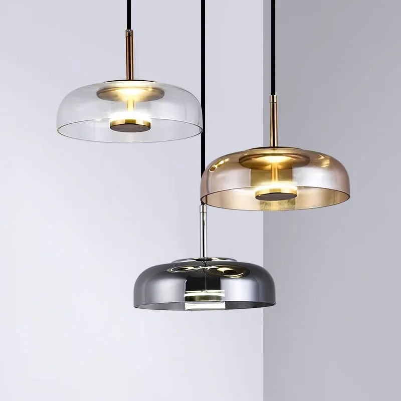 Asteris Modern LED Pendant Lamp for Living Rooms and Homes - OpalDwell