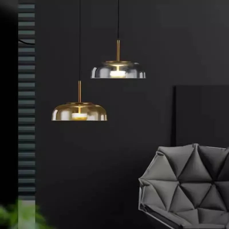 Asteris Modern LED Pendant Lamp for Living Rooms and Homes - OpalDwell