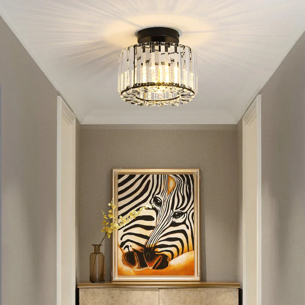 Celestia Crystal Ceiling Light For Modern Homes Premium - OpalDwell