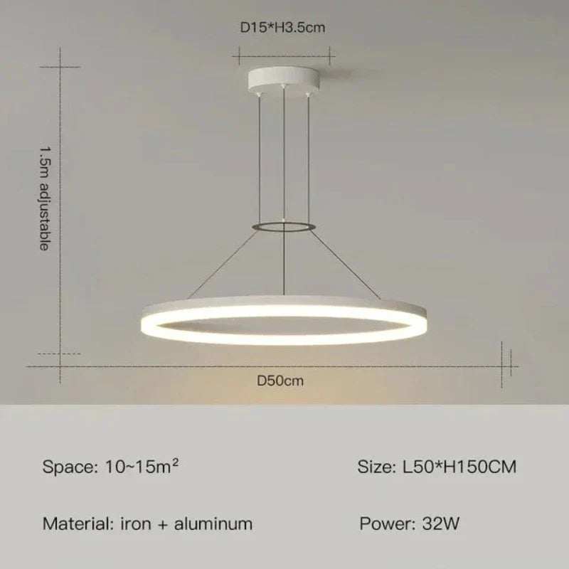 ChicRadiance - Slim hanging lamp | OpalDwell - OpalDwell